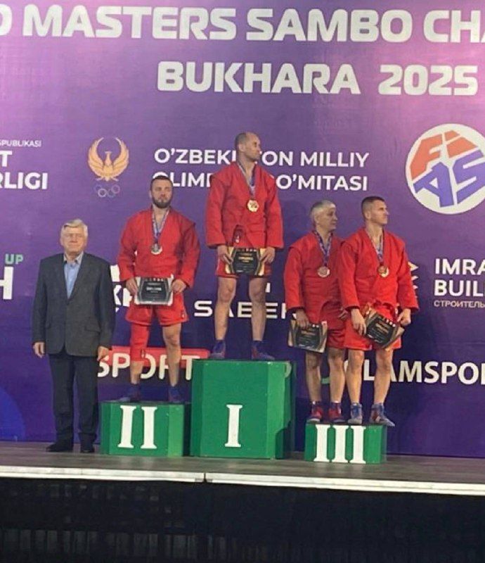 Поздравляем Романа Хлопова с третьем местом на чемпионате мира среди ветеранов в Бухаре